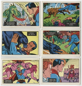 1968 A & BC Gum "Superman in the Jungle" Complete Set (66) 